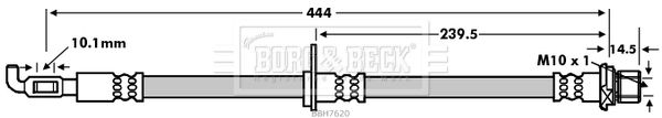 BORG & BECK Тормозной шланг BBH7620